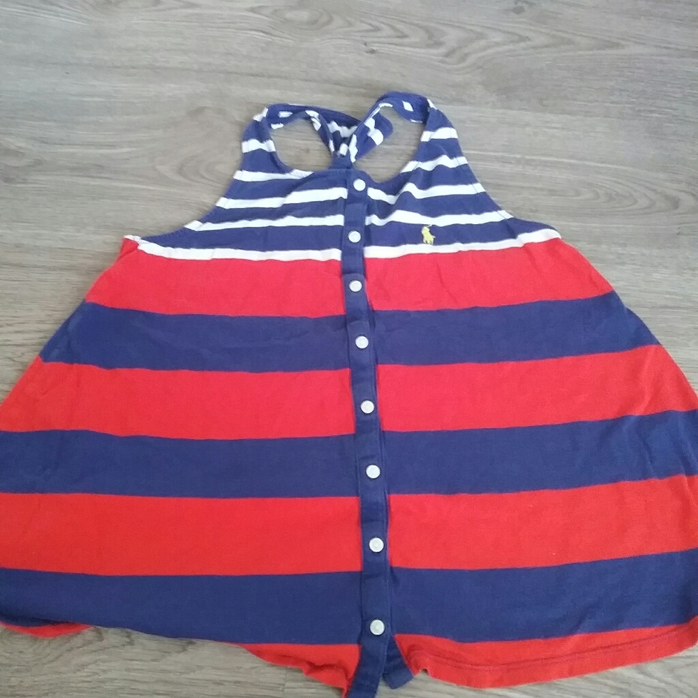 A tank top shirt brand Tommy